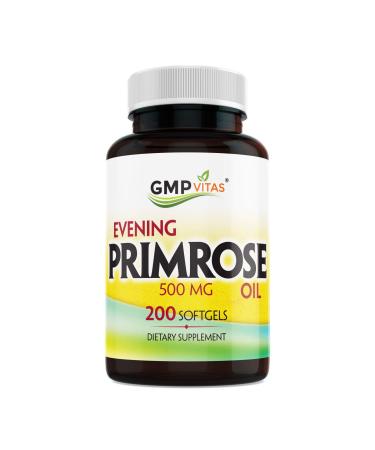 GMPVitas Evening Primrose Oil-Maintain Smooth-Healthy Looking Skin-Supports hormonal Balance-Supports hormonal Balance (1)
