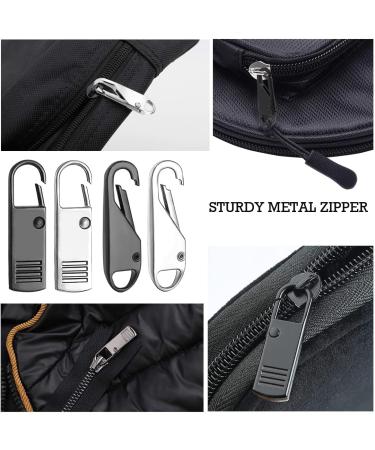 16-Piece Metal Zipper Pulls for Clothing Jackets Bags Tents & Luggage - Durable Versatile Zippers for International Shipping - Buy Online on GoSupps.com