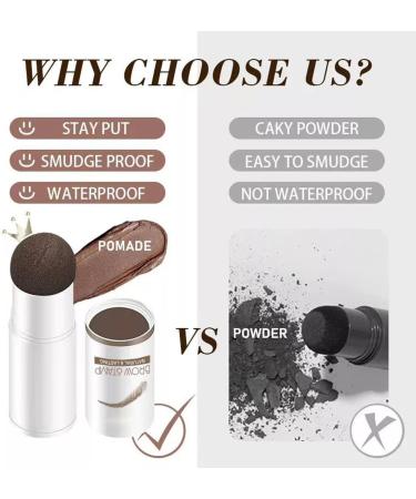 Stamp Eyebrow Powder 10 Reusable Stencils Waterproof Eyebrows (01) - Buy Online on GoSupps.com