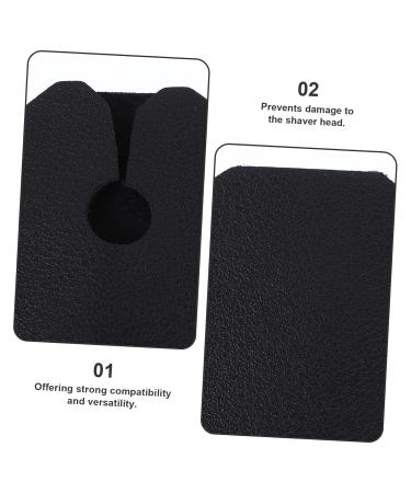 Frcolor Travel Bag for Razor - Leather Shaving Case Scratch-Resistant Travel Storage for Hand Razor - 2-Pack - Buy Online on GoSupps.com