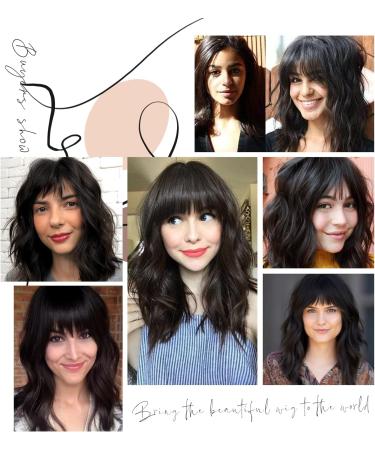 HAIRCUBE Black Shoulder-Length Wig for Women - Short Synthetic Wig for Daily/Cosplay in Black - Buy Online on GoSupps.com