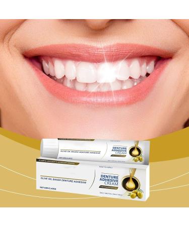 Dental Adhesive Adh sif Pour Proth ses Dentaires Cr me fixatrice Fixation pour Proth ses Dentaires Cr me Adh sive Plus Barri re Anti-Particules Pour Proth ses Totales et Partielles Go t Neutre - Buy Online on GoSupps.com