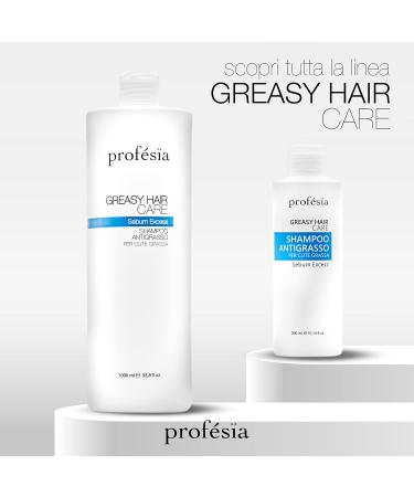  Profesia PROFESIA Shampoo for oily hair 1000 ml gentle shampoo professional rebalancing shampoo oily hair anti-sebum and anti-grease treatment sebum-regulating shampoo - Buy Online on GoSupps.com