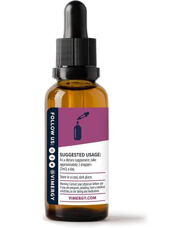 Vimergy USDA Organic Licorice Root Extract Drops - Digestive & Respiratory Support - 115ml | Alcohol-Free, Gluten-Free, Non-GMO, Vegan, Paleo Friendly - Buy Online on GoSupps.com