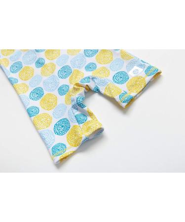 Bonverano Baby Girls Long-Sleeve Lemon Swimsuit | UPF 50+ Sun Protection | 18-24 Months - Buy Online on GoSupps.com