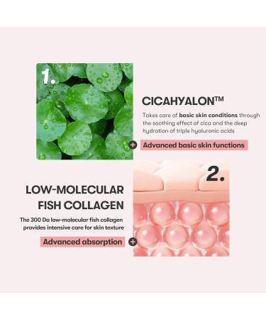 VT COSMETICS CICA COLLAGEN Eye Cream 15 ml eye cream with collagen 300 Da Centella Asiatica and Triple hyaluronic acid for firming and moisturizing - Buy Online on GoSupps.com