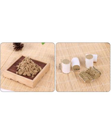  Best Artemisia argyi Ai for Moxa Moxibustion (Fine 108pcs 1 Pack) - Buy Online on GoSupps.com