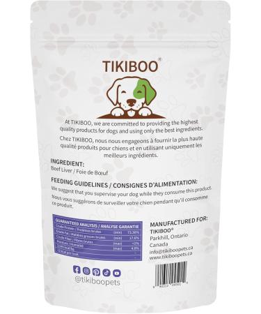 Freeze Dried Beef Liver Dog Treat Trainer Topper All Natural Healthy 1 Ingredient 150 gram - Buy Online on GoSupps.com