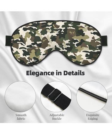 Shop Cold Tree Camouflage Sleep Mask Eye - Reusable Soft Blackout Masks for Better Sleep | Travel & Camping Essentials - Gifts for Him & Her - Buy Online on GoSupps.com