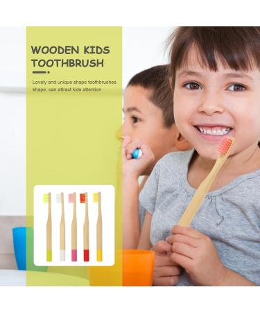 EXCEART 5pcs Soft Bristle Toothbrushes - Durable & Practical Children's Toothbrushes for Gentle Cleaning - International Shipping Available - Buy Online on GoSupps.com