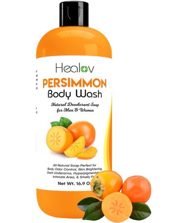 Healov Persimmon Body Wash - Persimmon - 16.9 Fl Oz. - Buy Online on GoSupps.com