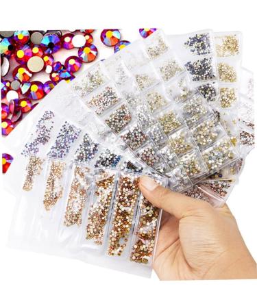 nail art set DIY Nails Rhinestones Nail Art Cosmetics Clothes Design Jewels Diamond Accessories Style4 - Buy Online on GoSupps.com