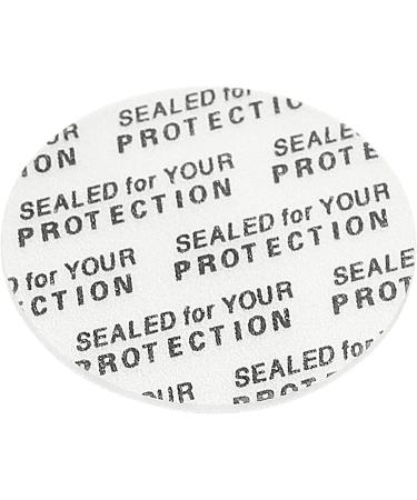 PATIKIL 26mm/1.02" Foam Lid Liner 100 Pack PS Foam Resistant Tamper Pressure Sensitive Seal for Bottle Cap Liners Seals - Buy Online on GoSupps.com