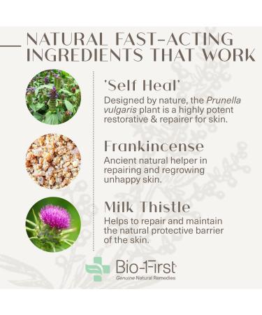 Self Heal Salve - Natural First Aid for Wounds Burns Cuts & Bug Bites | Aloe Vera | Non-Toxic Vegan Gluten-Free | 30 ml - Buy Online on GoSupps.com