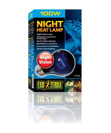 Exo Terra Night Heat Lamp 100 W 100 Watts - Buy Online on GoSupps.com