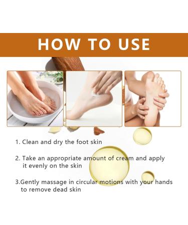 Foot Cream with Horse Oil Soothing and Nourishing Moisturizer for Dry Cracked Feet Softens and Moisturizes Skin Repair Foot Lotion for Feet Hands Heels  - Buy Online on GoSupps.com