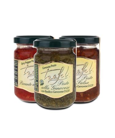 Tealdi FEINKOST original Italian Pesto sample pack Classico - set of 3 sample pack Classico set of 3 130 g (set of 3)