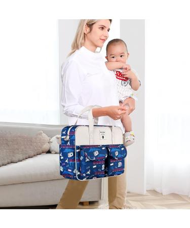SONARIN Large Capacity Waterproof Baby Changing Bag - Magic School Theme - Buy Online on GoSupps.com