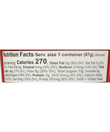 Bob's Red Mill Gluten Free Oatmeal Cup - Apple Cinnamon with Flax & Chia - 2.36 oz - Buy Online on GoSupps.com