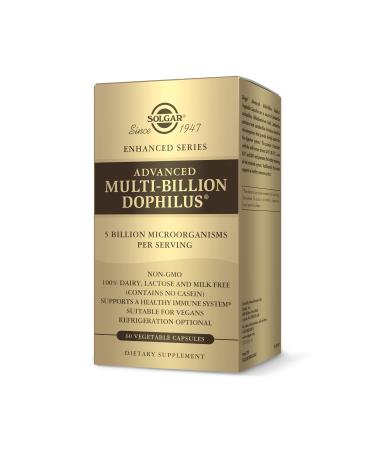 Solgar Advanced Multi-Billion Dophilus 60 Vegetable Capsules