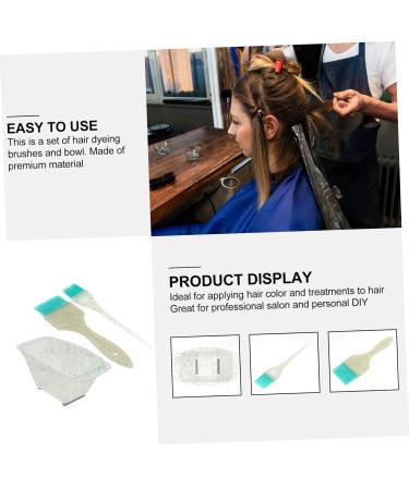 Beaupretty 3-Piece Hair Accessories Set | Hair Dye Brush & Applicator | Men's Hair Tools | Matte Green | International Shipping - Buy Online on GoSupps.com