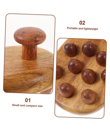 BCOATH 2-Piece Wooden Massage Brush & Comb Set | Handheld Wide Comb & Body Massager | Natural Wood Hair Care Tools - Buy Online on GoSupps.com