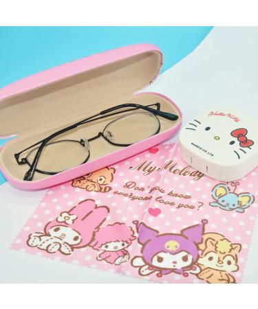 Rondlaho Kawaii Hard Shell Glasses Case - Cute Eb-kitty C-3 Pack for International Shipping - Buy Online on GoSupps.com