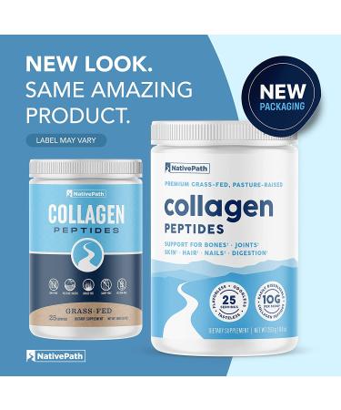 NativePath Collagen Peptides Protein Powder for Skin, Hair, Nails - 8.8 oz (25 Servings) - Buy Online on GoSupps.com
