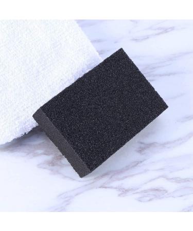 U-K 5pcs Kitchen Cleaning Sponges Carborundum Sponges Scouring Pads Sponges Dish Washing Sponges for Kitchen Black Durable As Shown - Buy Online on GoSupps.com
