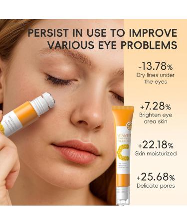  G n rique Affirmation Eye Cream - Reaffirmed Eye Contour Cream | Natural Eye Care Cream with Roller 20g Gentle Nourishing and Illuminating Skincare Products - Buy Online on GoSupps.com