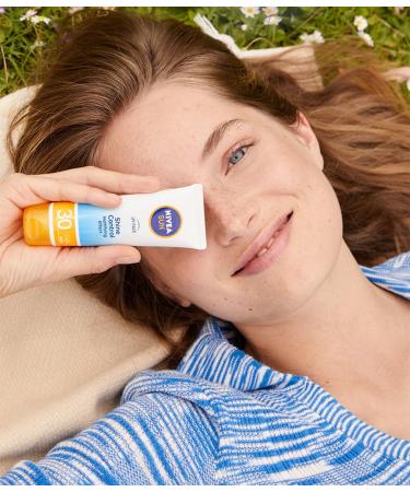 NIVEA Sun Mattifying Face Cream SPF 30 - 50ml | High Protection & Shine Control for All Skin Types - Buy Online on GoSupps.com