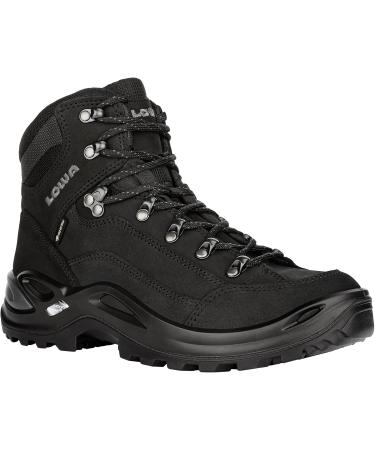 Buy LOWA Renegade GTX Mid W 41 EU Deep Black Boots - Women's Hiking Footwear for International Shipping - Buy Online on GoSupps.com