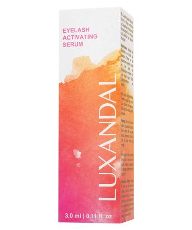 Luxandal Eyelash Serum - Quick Growth Density & Darker Color with Biotin - 3ml Professional Eyelash & Eyebrow Serum - Buy Online on GoSupps.com