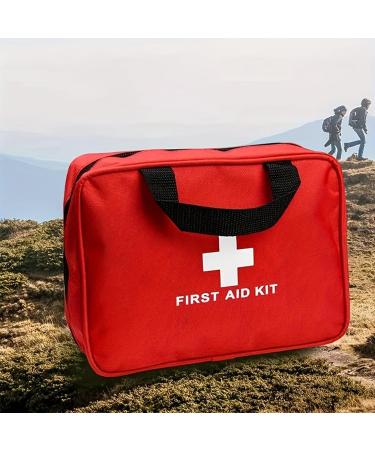 UV Stylish Medicine Bag Travel | Portable Empty First Aid Kit for Home Office Car Camping & Hunting - Red - Buy Online on GoSupps.com
