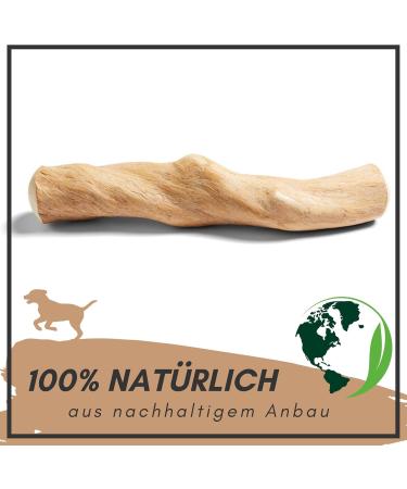 Supravit Natural Chewing Bones for Dogs - Coffee Wood Chew Toys | Long-lasting Play & Engagement | Caustab Chewing Wood for Dogs - Buy Online on GoSupps.com
