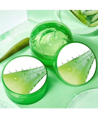 Qukaim Skin Care Aloe Vera Gel Aloe Vera Gel Hydrating Soothing Cream 10.6oz for Home Beauty Salon - Buy Online on GoSupps.com