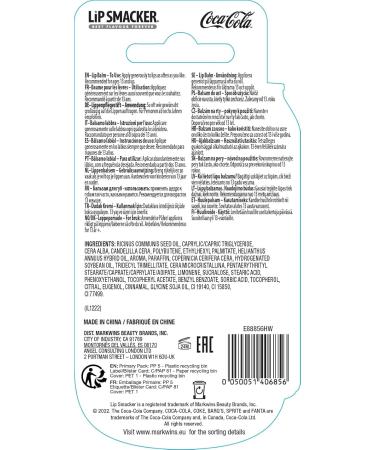 Lip Smacker Coca Cola Cherry Coke Flavored Lip Balm Inspired by Coca-Cola Moisturizing and Refreshing Single Blister - Buy Online on GoSupps.com