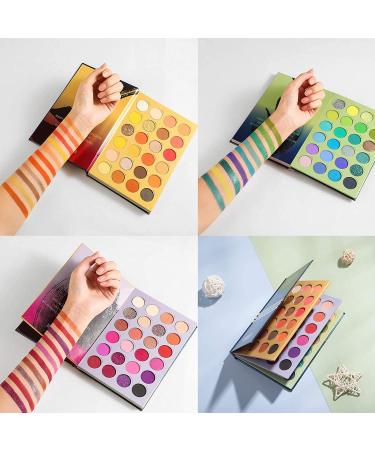 Beauty Glazed 72 Color Eyeshadow Palette - Professional Glitter Matte & Shimmer - Waterproof Makeup - Shop Internationally - Buy Online on GoSupps.com