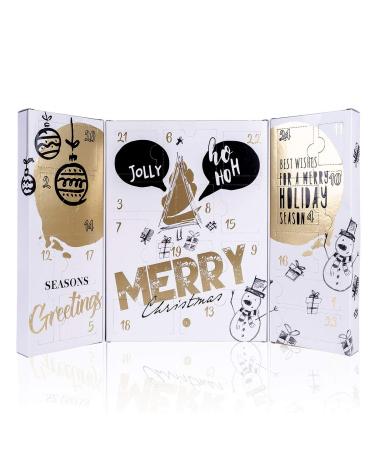 Accentra Beauty Advent Calendar 2022 | 24 Stylish Makeup & Cosmetics Products for Women - International Shipping Available - Buy Online on GoSupps.com