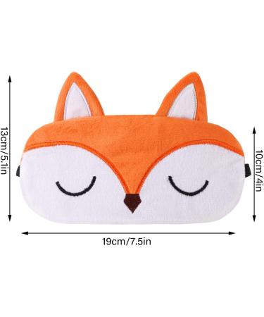 Ultraich Sleep Mask for Kids - 3D Sweet Animal Design (Fox Orange) - Perfect Sleep Glasses for Boys & Girls - Buy Online on GoSupps.com