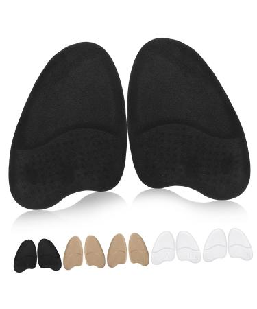 FOMIYES Sorghum Sweep 24 Pairs Sole Pad Miss Front Feet Suede Toe Cap Scaffolding