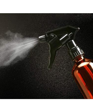 Buy Empty Amber Glass Spray Bottle - 250ml Durable Black Mist Sprayer for Essential Oils - International Shipping Available - Buy Online on GoSupps.com