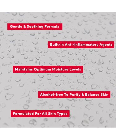 Mirabella Balance Toner for Face, Unscented Alcohol-Free Toner Offers Restorative Hydration & Cleansing for All Skin Types, Even Sensitive Skin, with Hyaluronic Acid, Glycerin, Aloe, & Witch Hazel - Buy Online on GoSupps.com