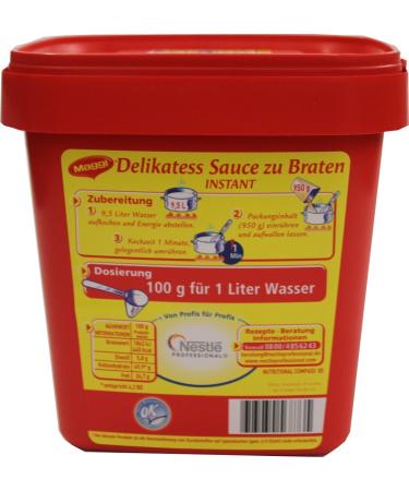 Buy Maggi Delicatessen Sauce for Roasts 950g - Ideal for International Cooking & Flavorful Dishes | Fast Worldwide Shipping - Buy Online on GoSupps.com