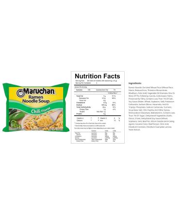 Ramen Noodle Soup Variety Pack - 11 Flavors, 3oz Each - 11 Packages, 6 Flavors - 1 Count, Pack of 11 - Buy Online on GoSupps.com