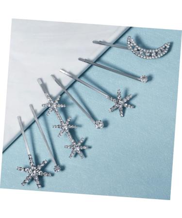 Housoutil 3 Sets Fringe Bobby Pin Hair Barrettes Women Hair Accessories Rhinestone Barrettes Womens Hair Clips Star Hair Clips Womens Barrettes for Hair Side Clip Alloy Girl Issue Card - Buy Online on GoSupps.com