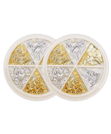 Buy Dekaim Nail Ornaments - XS Metal Nail Art Decorations for Stunning Nail Designs | International Shipping Available - Buy Online on GoSupps.com