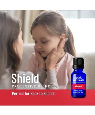 Shield Immunity Essential Oil 5ml - 100% Therapeutic Blend for Healthy Immunity | Protect Against Germs & Sickness | Spark Naturals - Buy Online on GoSupps.com