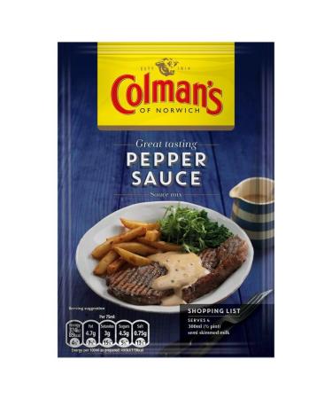 Colman's - Pepper sauce mix - pack of 2 sachets of 40g