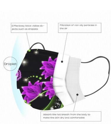 Buy 50 Pieces Adult Colorful 3-Layer Breathable Mouth Protection - Dustproof Face Masks for International Shipping - Buy Online on GoSupps.com